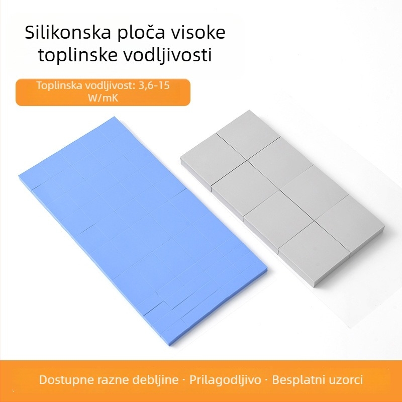 Silikonska podloga za elektroniku s termičkom vodljivošću – visoka disipacija topline za IC-ove i robotske čipove