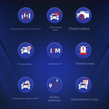 Elm327 Bluetooth PIC25K80 čip V1.5 Uređaj za dijagnostiku automobila OBD2