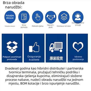 IR2110PBF DIP-14 IC upravljač motora za automobilsku elektroniku i RF napajanje za 5G bazne stanice