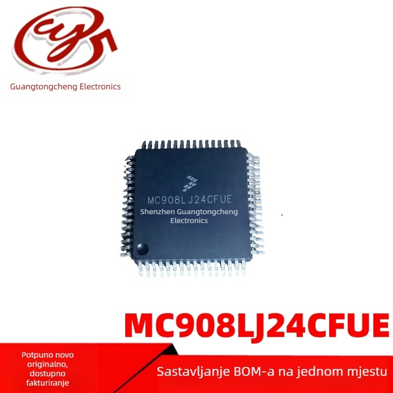 Novo MC908LJ24CFUE automobilski MCU u QFP64 kućištu