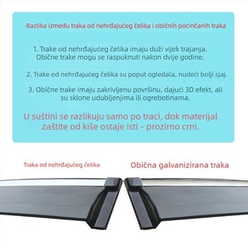 Zaštita od kiše za prozor JAC Jiayue A5/PLUS i retrovizor iC5