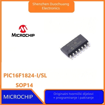 PIC16F1824-I/SL mikrokontroler — kompatibilan zamjenski čip, u SOIC-14 pakiranju