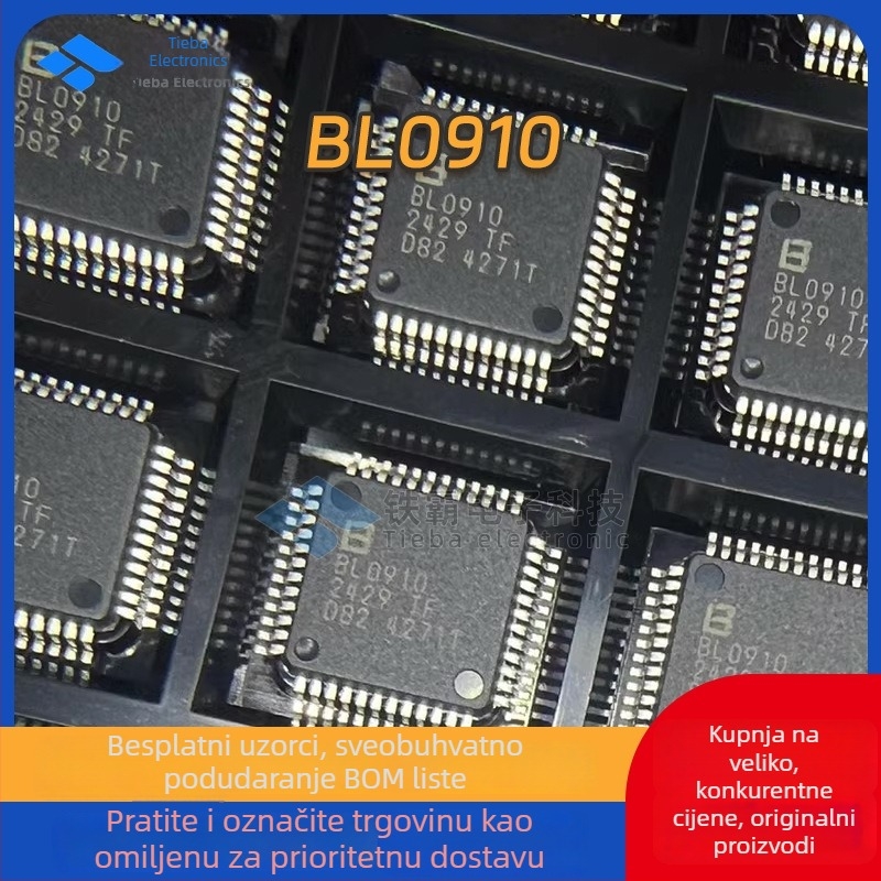 Originalni BL0910 LQFP-48 IC za mjerenje energije za punionice, 3.3V