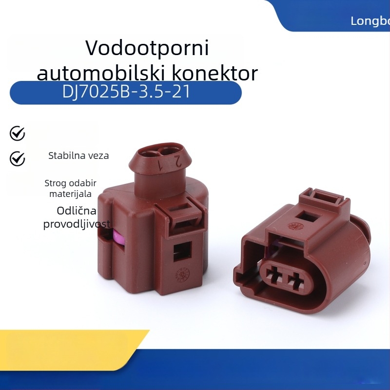 DJ7025B-3.5-21 Automobilski konektor 3B0973722 Vodootporan konektor 1717692-2