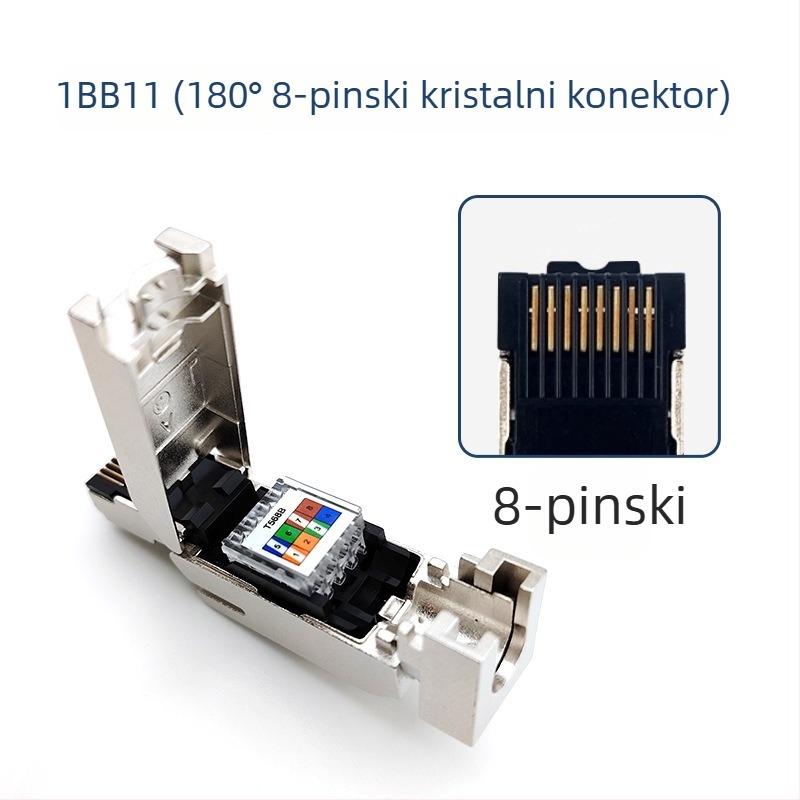 Siemens RJ45 zaštićeni industrijski Ethernet konektor, 8 pinova, 6GK1901-1BB11