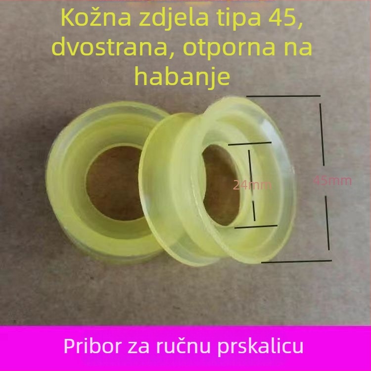 Ručni natrag raspršivač s kožnim posudom, dvostruki visoki tlak, retro raspršivač za zaštitu biljaka
