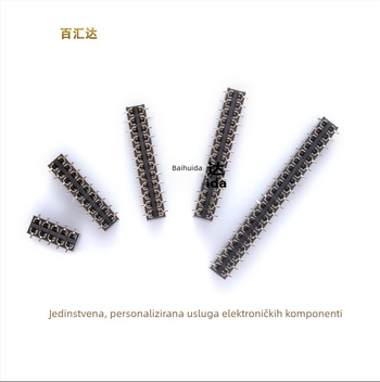 SMT dvostruki red vertikalni ženski konektor 2-40P, razmak 2,54 mm