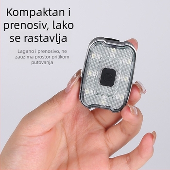 Punljivo stražnje svjetlo za planinske i cestovne bicikle; svjetlo za noćnu vožnju za električne bicikle — dodatna oprema za biciklizam