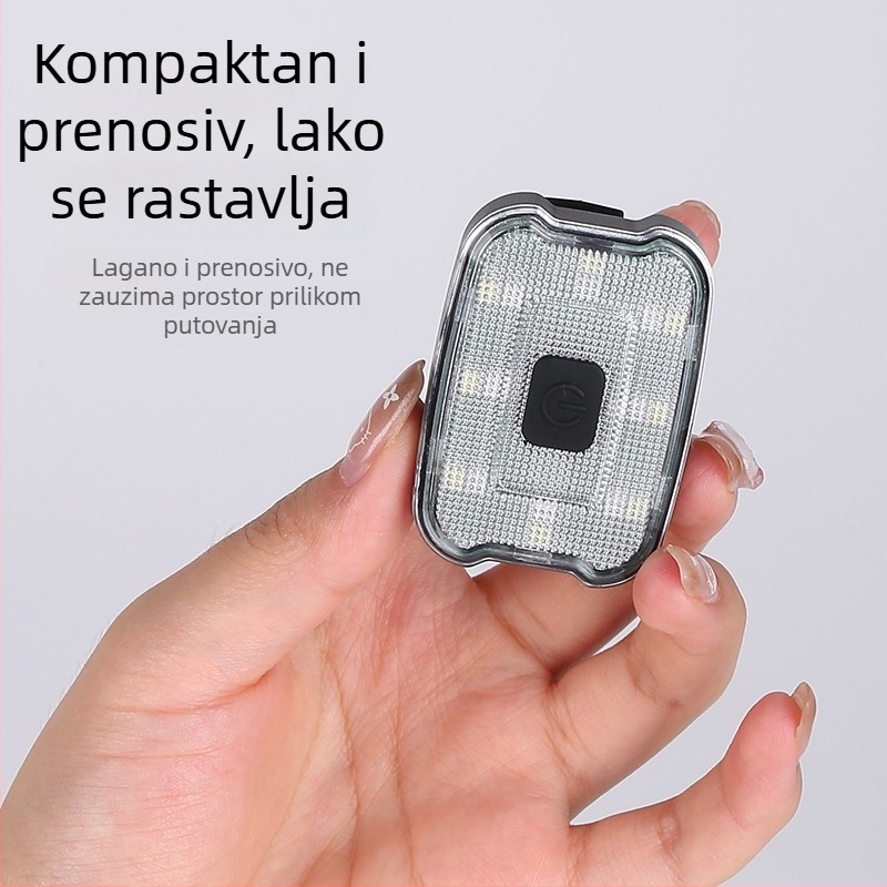 Punljivo stražnje svjetlo za planinske i cestovne bicikle; svjetlo za noćnu vožnju za električne bicikle — dodatna oprema za biciklizam