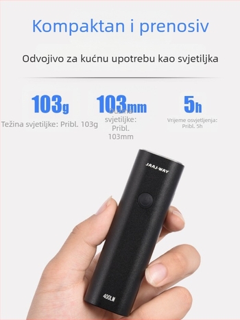 Prednja svjetiljka za bicikl visoke jačine, USB-punjiva za MTB i cestovne bicikle, univerzalno biciklističko osvjetljenje s upozoravajućom lampom
