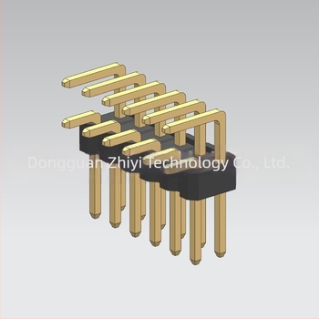 90° dvostruko savit pin header i ženski header, razmak 1,27/2,0/2,54 mm