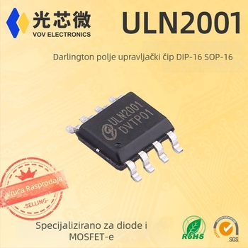 ULN2001 Darlington tranzistor, SOP-8, ULN2001A ULN2001D