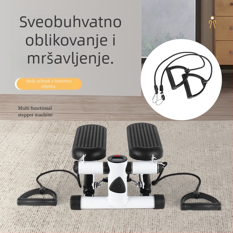 Višenamjenski kućni stepper s hidrauličkim otporom, kompaktna tiha fitness oprema za oblikovanje nogu