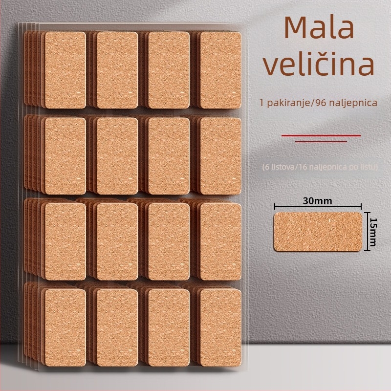 Korek etikete s samoljepljivim bilješkama, malih veličina, kuhinjske, vodootporne i otporne na ulje, za označivanje cijena i planiranje.