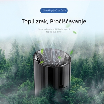 Nova sklopiva grijač automobila za grijanje tijekom zime, odmrzavanje i uklanjanje snijega