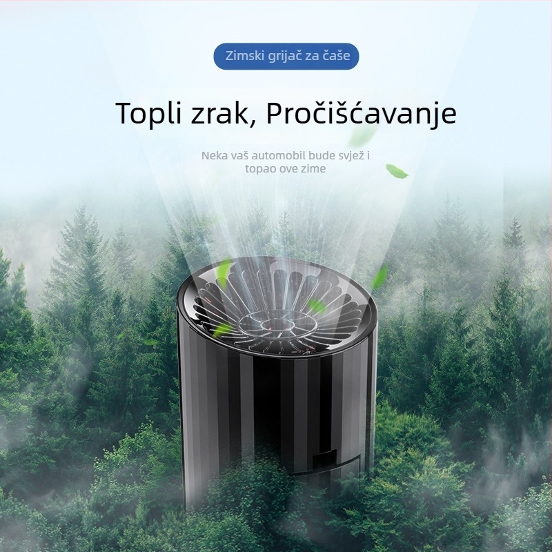 Nova sklopiva grijač automobila za grijanje tijekom zime, odmrzavanje i uklanjanje snijega