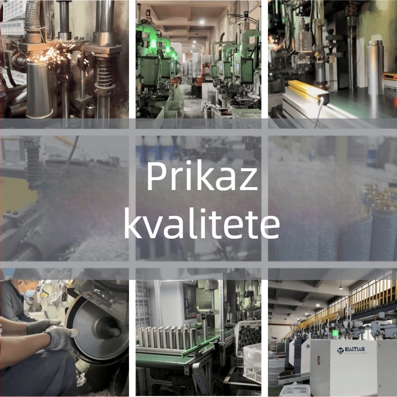 Nova kreativna grafička termos čaša od 316 nehrđajućeg čelika, s prstenom za nošenje i poklopcem za izravno piće, pogodna za učenike
