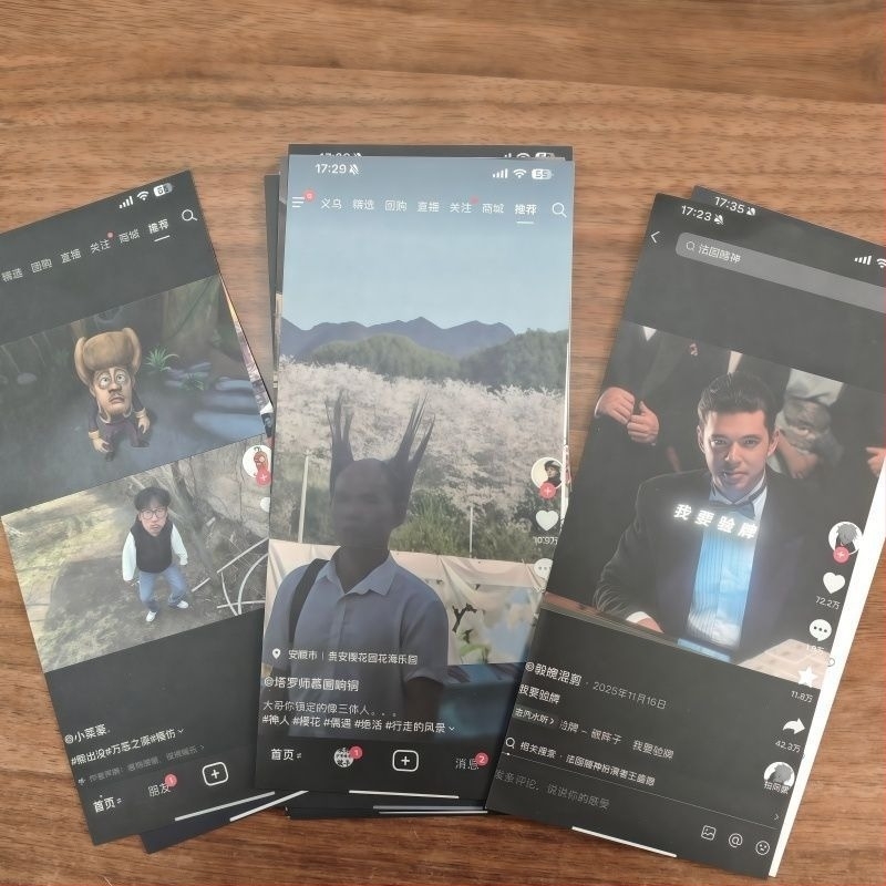 Polaroid-stil papirne razglednice za kreativne zapise, ilustrirane umjetničke kartice, kolekcionarski darovi