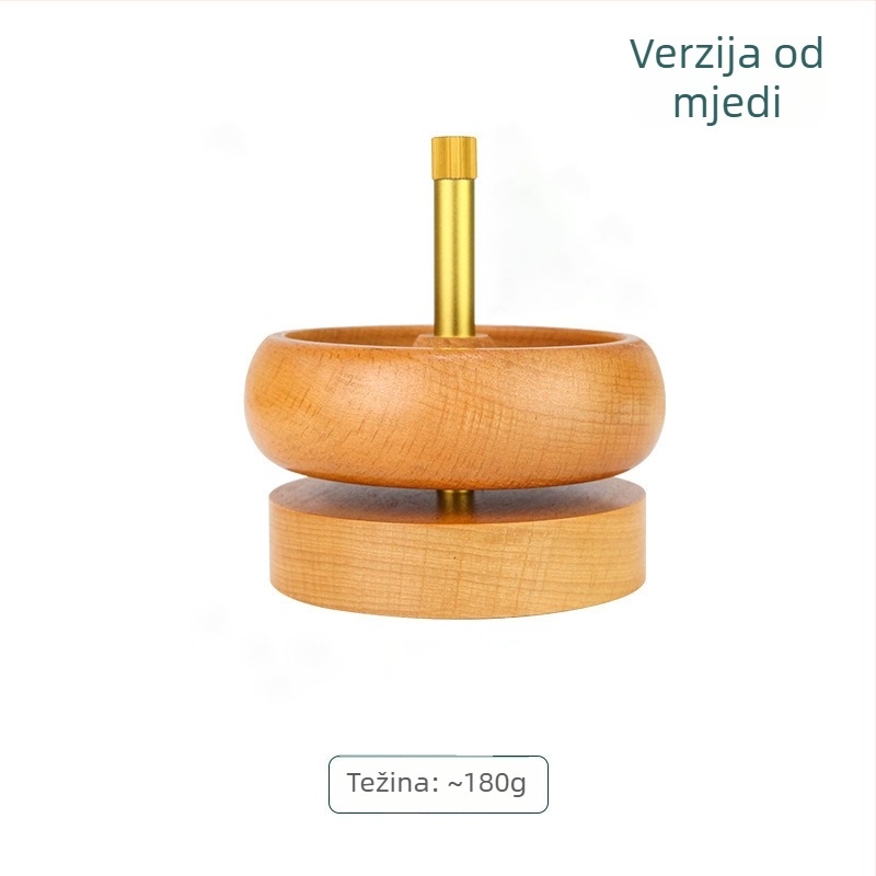 Novo alata za perlice od drveta bukve i smole, ručno izrađena zdjela za perle, brz alat za provlačenje perli