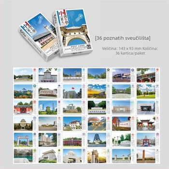 36 poznatih sveučilišta – razglednice s kampusnim pejzažima i kratkim opisima sveučilišta