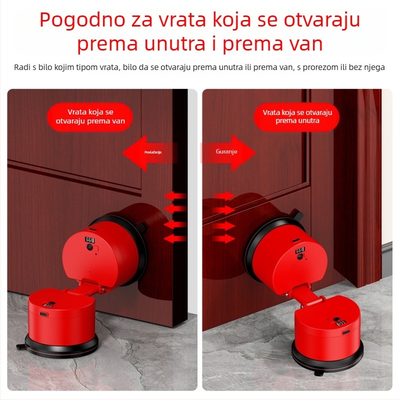 D08 Držač vrata protiv krađe, za kućnu upotrebu, prikladno za žene, hotele, putovanja i život u solo