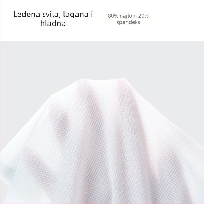 Muške bezšivne gaće od ledene svile s wafl uzorkom, prozračne, brzo sušeće, antibakterijske, Plus veličina, moderne šortse