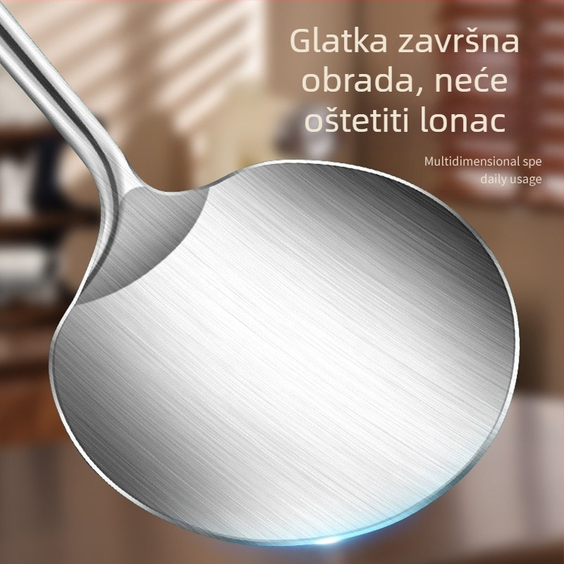 Debljena spatula od 316 nehrđajućeg čelika u obliku gljive za kuhanje kod kuće, okrugla spatula, set kuhinjskih pribora