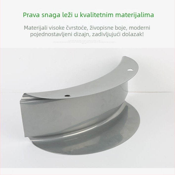 Prilagodljiva zidna držač za vodovodnu cijev od željeza za vrt, premaz od spreja plastike