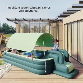 Naduvani PVC bazen za djecu i bebe, za vanjsku upotrebu