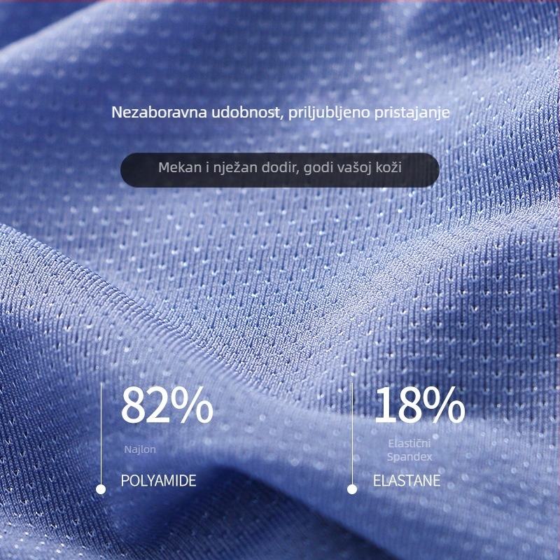 Muški thong od ice silk, niski struk, prozračan, brzo sušenje