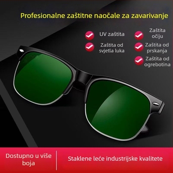 Zaštitne naočale za zavarivanje s UV zaštitom, anti-refleksijom i zaštitom od sub-arc zračenja