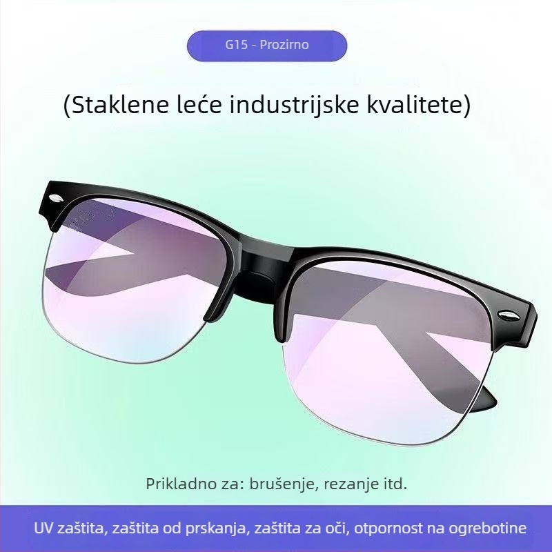 Zaštitne naočale za zavarivanje s UV zaštitom, anti-refleksijom i zaštitom od sub-arc zračenja