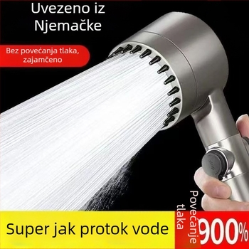 Njemačka tuš glava s filtrom i masažom visokog tlaka