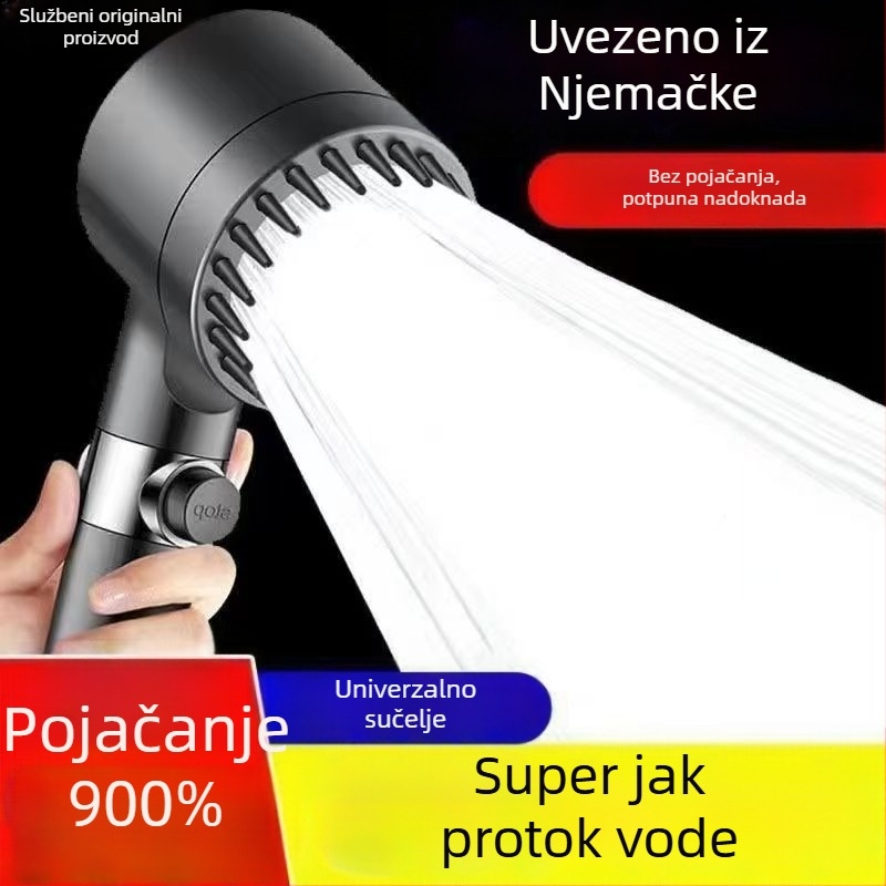 Njemačka tuš glava s filtrom i masažom visokog tlaka