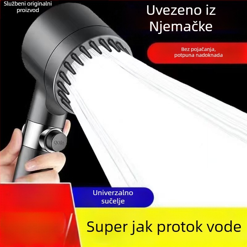 Njemačka tuš glava s filtrom i masažom visokog tlaka