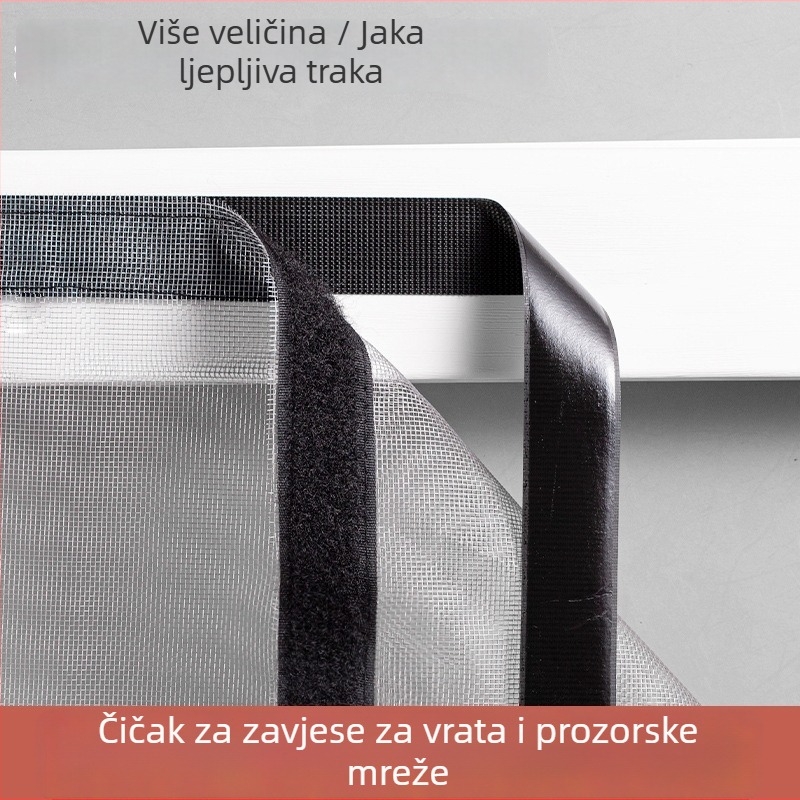 Velcro kopče s ljepilom za mreže, zavjese na vratima i kućne zavjese