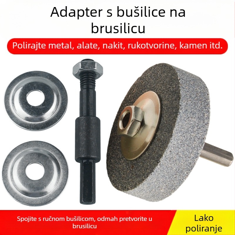 Spojna štap za brusni kotač i bušilicu — disk za brušenje i kamen za brušenje