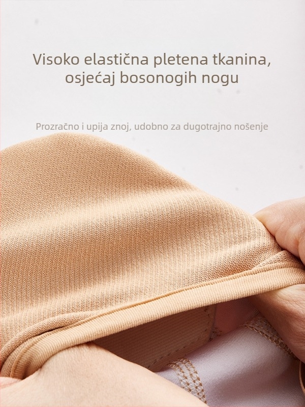 0113 Elastične plesne cipele od elastične tkanine sa mekanom tabanom, balet stil z mačjim šapama, za odrasle, moderni ples i joga