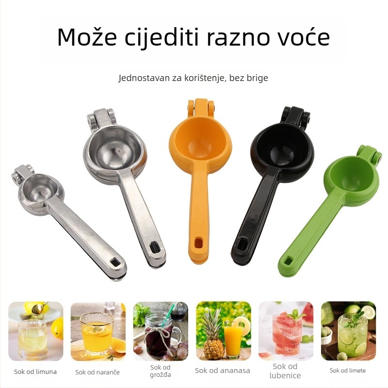 Aluminijski sisač limuna, ručni sokovnik za voće