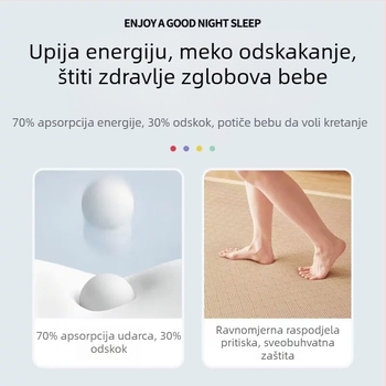 Ice Silk rashladni podni mat za pod, sklopivi tatami tepih za spavanje i puzanje