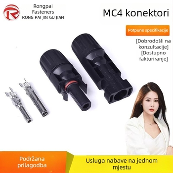 MC4 vodootporan fotonaponski spojnik za solarne panele