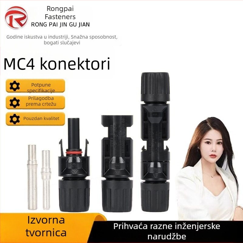 MC4 vodootporan fotonaponski spojnik za solarne panele