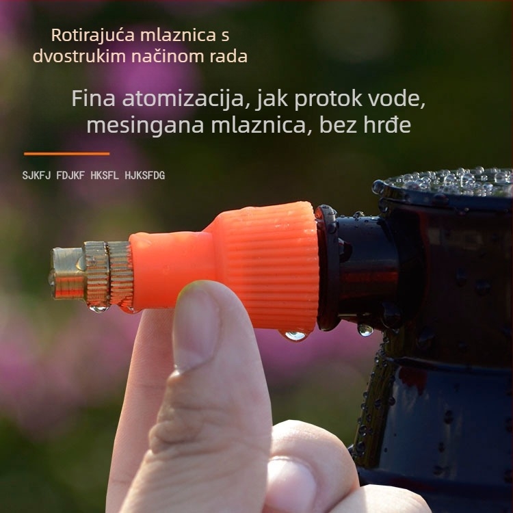 3L pritisni raspršivač za zalijevanje i dezinfekciju