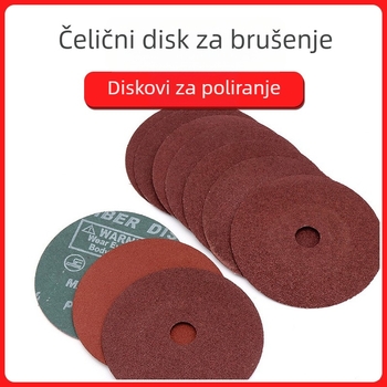 4 inčni abrazivni diski za kutnu brusilicu, brušenje i poliranje drvenih korijena namještaja, promjer 100 mm