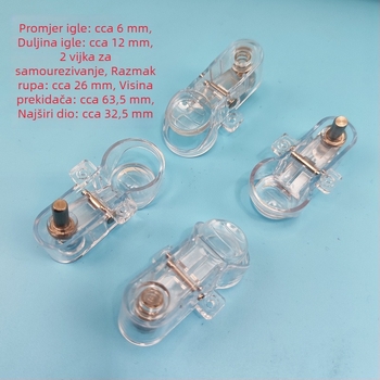 Dodatak za kutiju za ribolov: prilagodljivi gumb za podizanje noge, plastični gumb, regulator visine, opružni zateznik