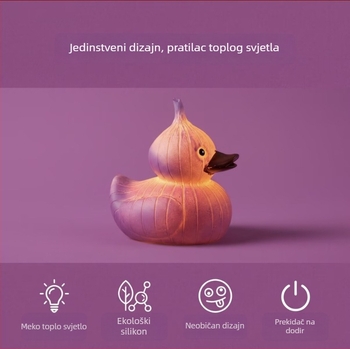 Sjajna patka od smole – ukras za vrt i dom