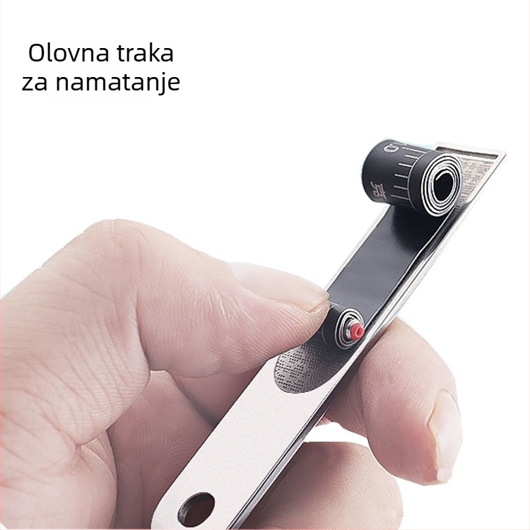 Nehrđajući čelik valjkasta ploča za opremu za ribolov, deblja, utor, mali dodaci