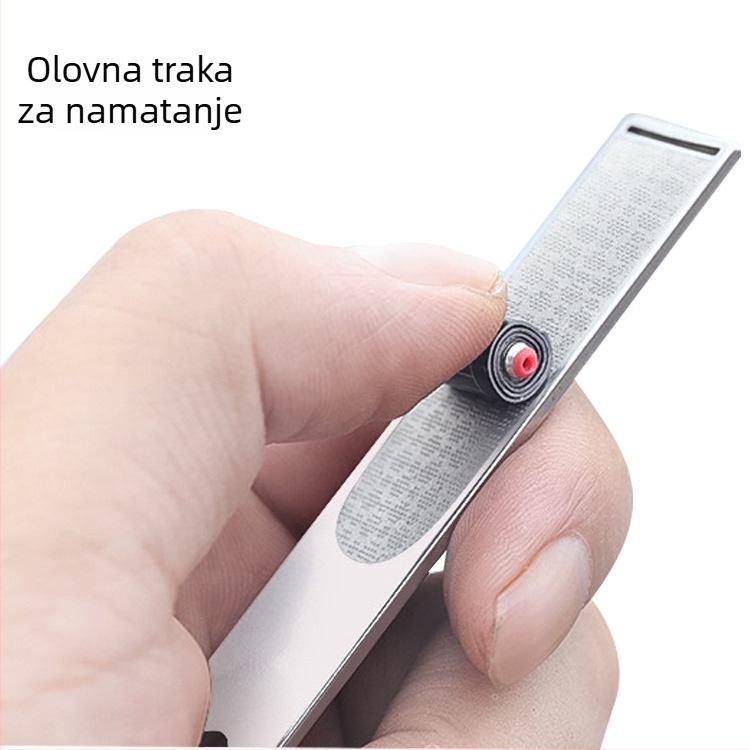 Nehrđajući čelik valjkasta ploča za opremu za ribolov, deblja, utor, mali dodaci
