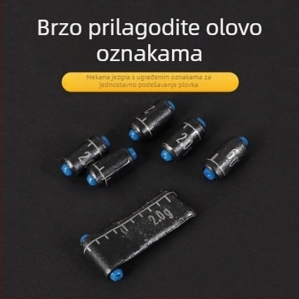 Klasificirani olovni utezi za ribolov – masovni utezi za vanjsku opremu za ribolov