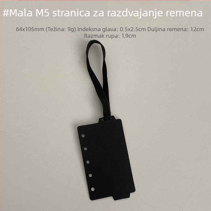 Language Path M5 podjelnik stranica s remenom za bilježnice s razdvojenim listovima
